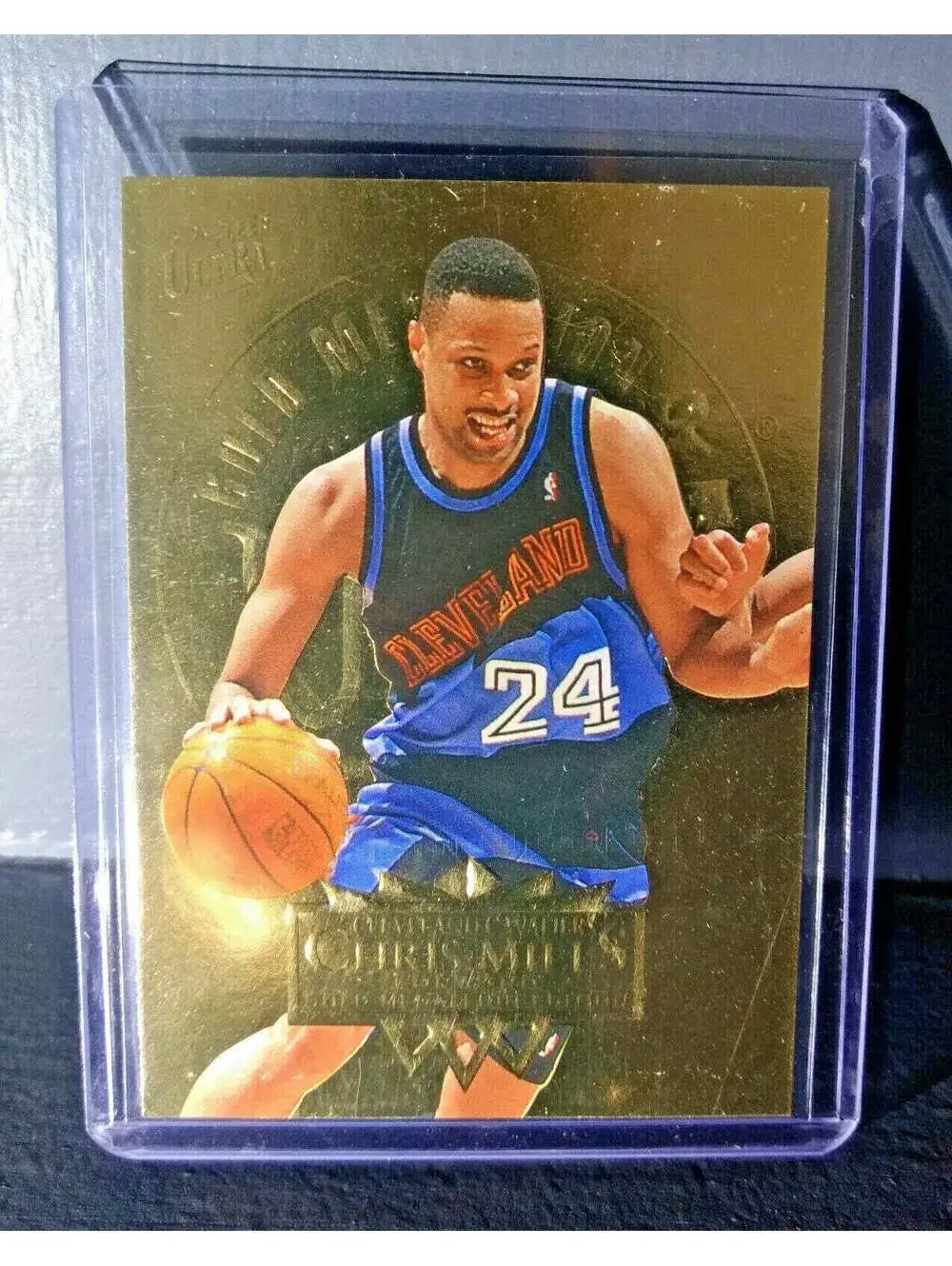 1995-96 Chris Mills Fleer Ultra Gold Medallion #32 Basketball Card